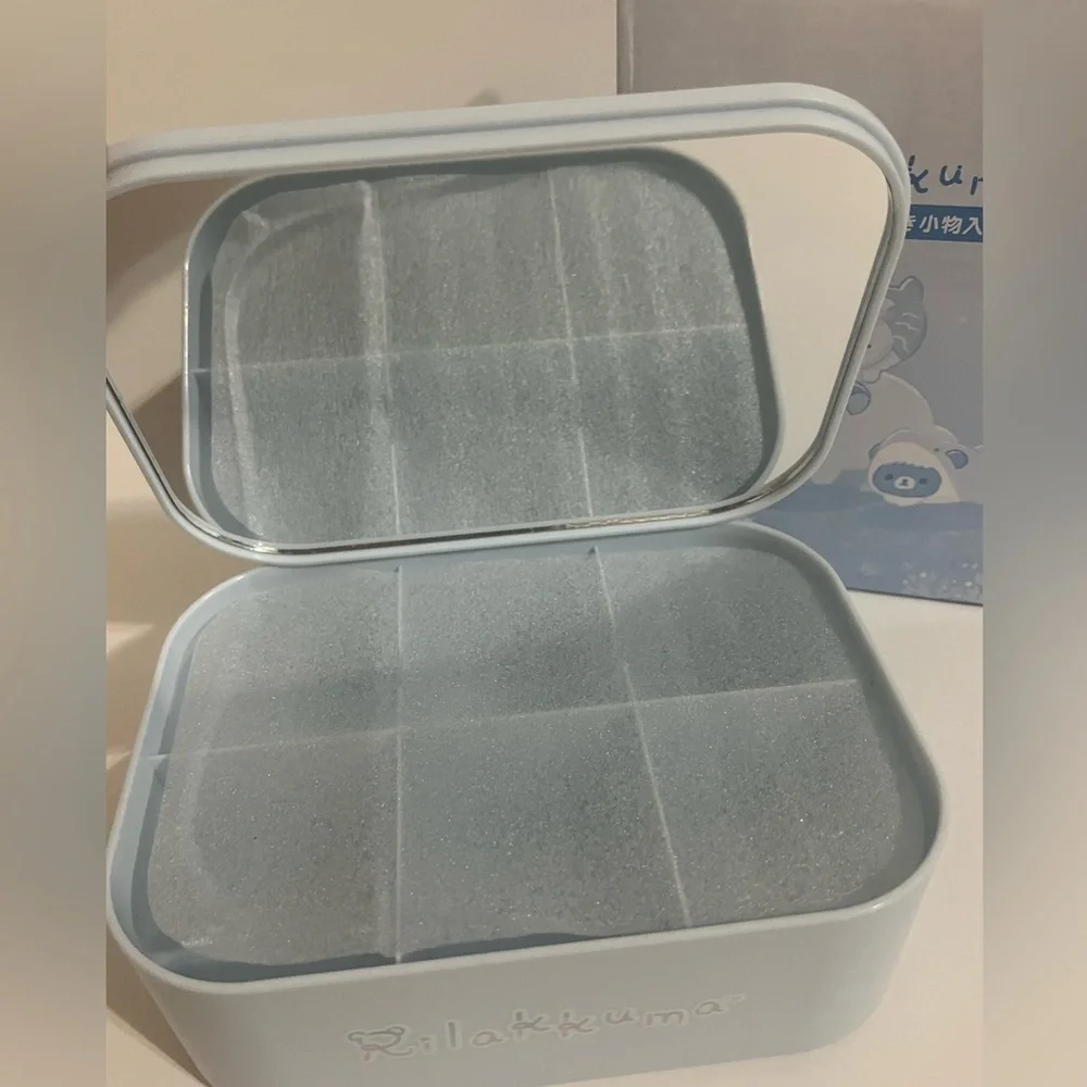 Rilakkuma Sea Life Mirrored Accessory Storage Case